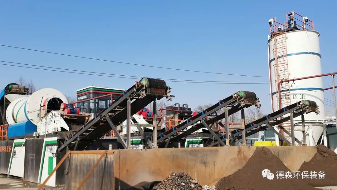 2022年 杭钢地块修复现场 EBET易博土壤淋洗修复设备 2022年 杭钢地块修复现场 EBET易博土壤淋洗修复设备