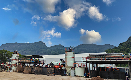 宁波某污染土壤淋洗修复项目100TPH